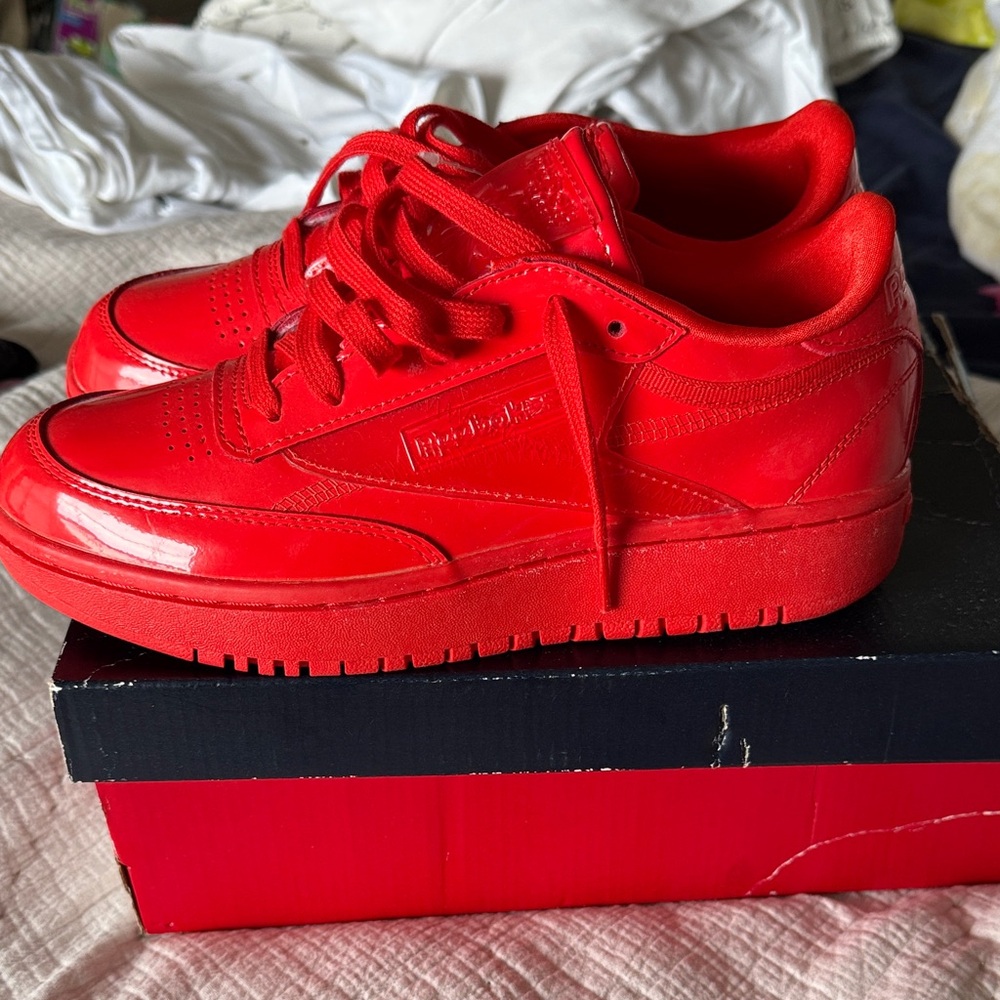 Reebok Cardi B Red Sneakers